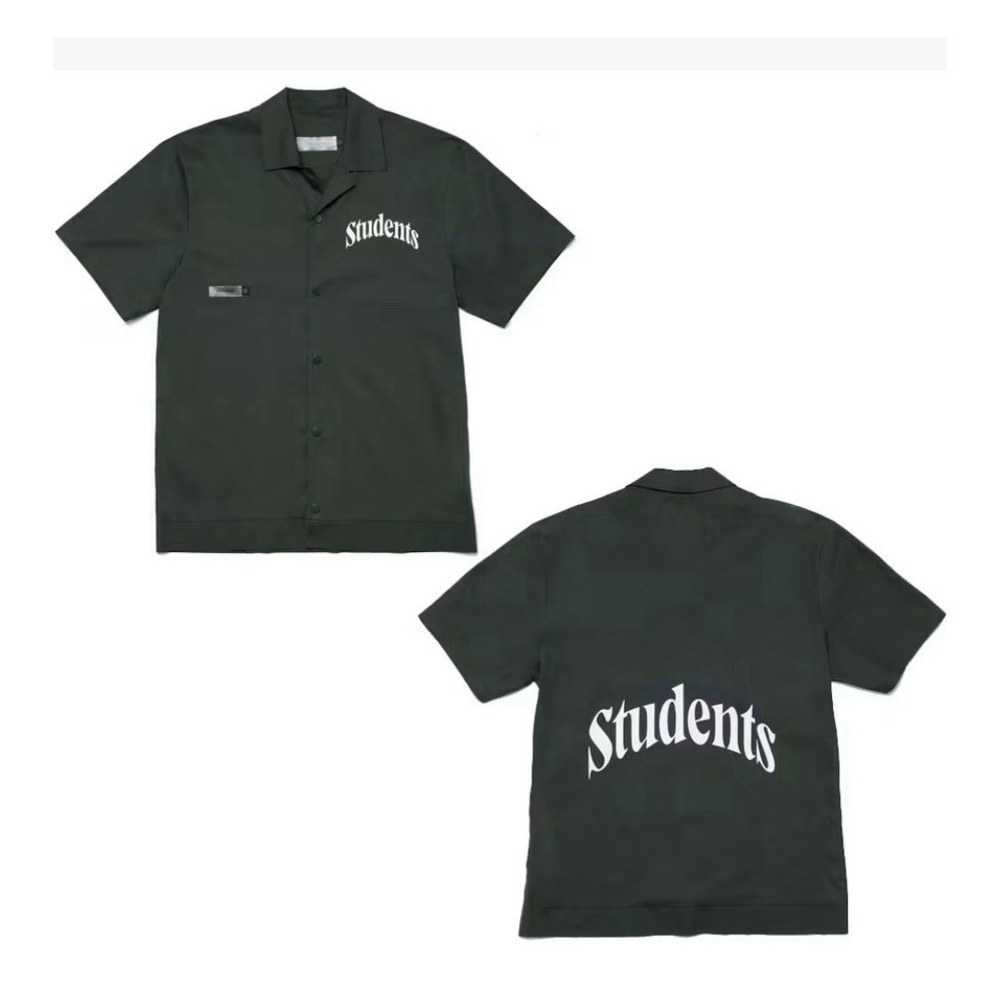 Students Golf - Sessions S/S Shirt in Dark Green - Men's Size XL Button Down